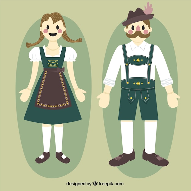 Oktoberfest Woman and Man