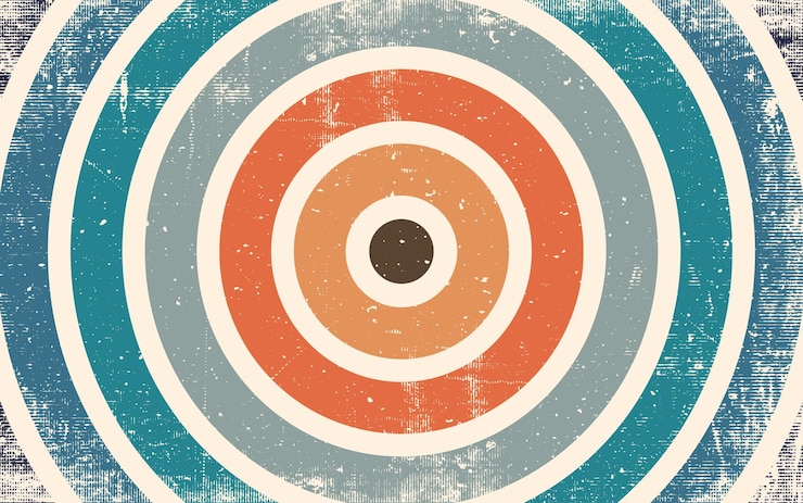 Free Vector old retro background with grunge texture