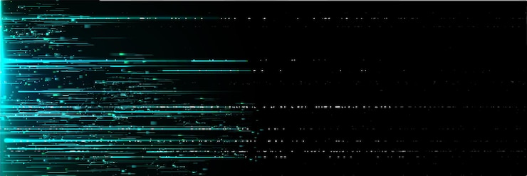 Free Vector old screen glitch effect