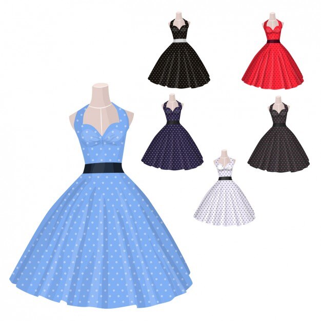 Old Style Dresses Collection