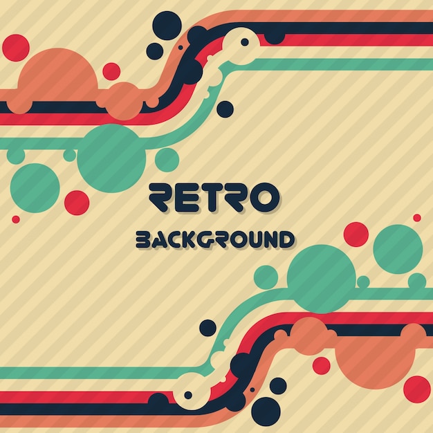 Free vector old vintage style background design