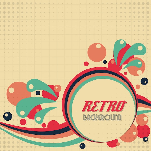 Old vintage style background design