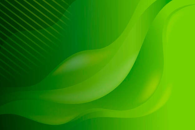 Free vector ombre green abstract background