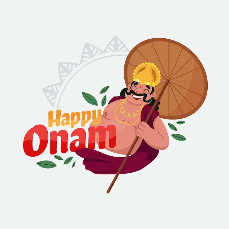 Free Vector onam illustration