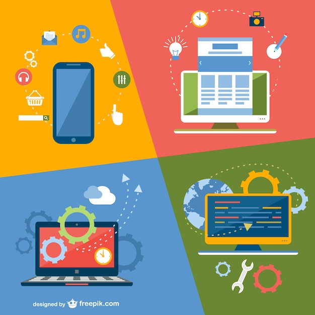 Download Free Online Application Technology Devices Svg Dxf Eps Png Best Free Vector Icon Resources For App Design Web Design