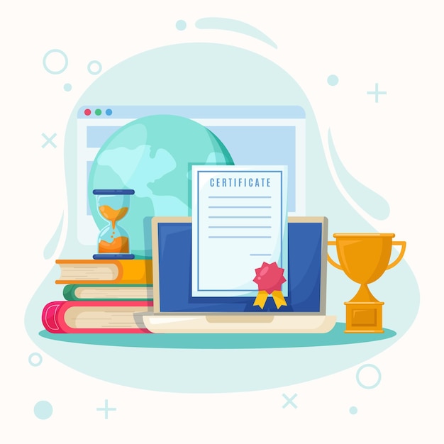 Online certification theme