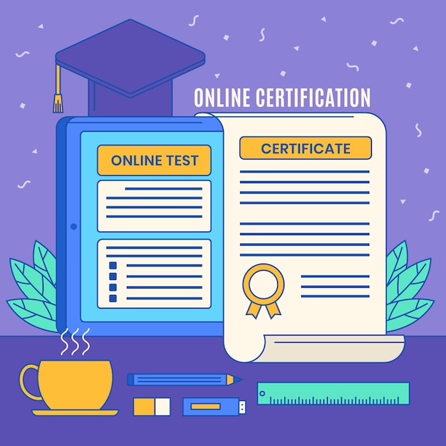 Free vector online certification