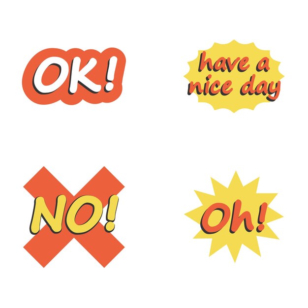 Online Communication Stickers