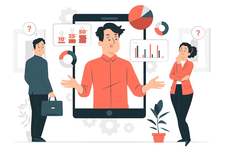 Modern online consulting technology and virtual advisory services