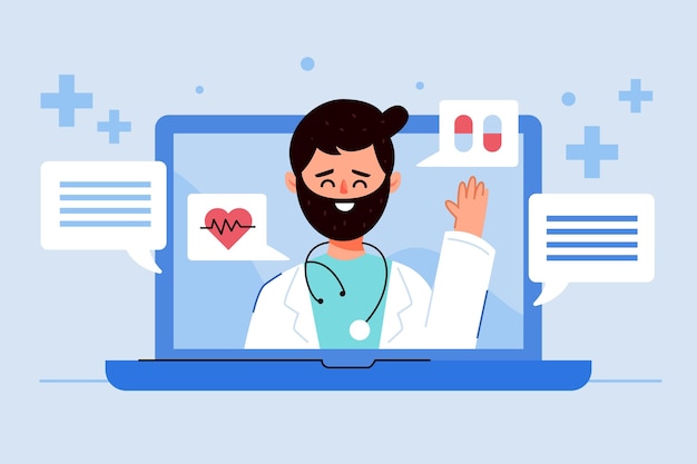 online doctor concept