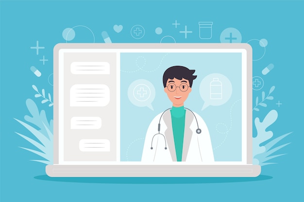 online doctor concept