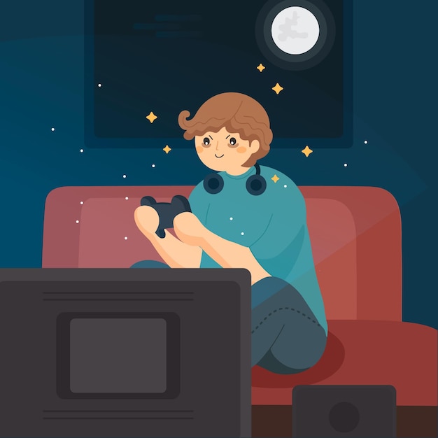 Free vector online games addiction