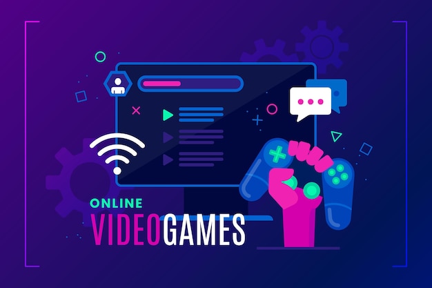 224,816 Playing Online Games Images, Stock Photos, 3D objects, & Vectors