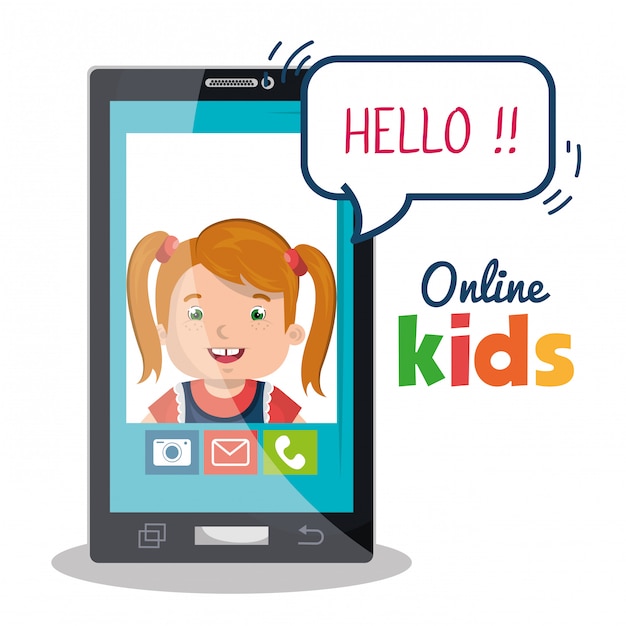 Free vector online kids