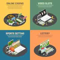 Free vector online lottery