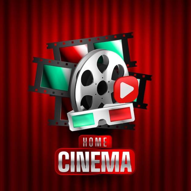 Free vector online movies and entertainment industry