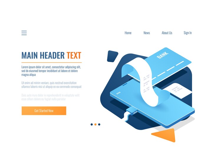 Free Vector online payment, electron billing system, digital bill receipt, cashback, mobile phone