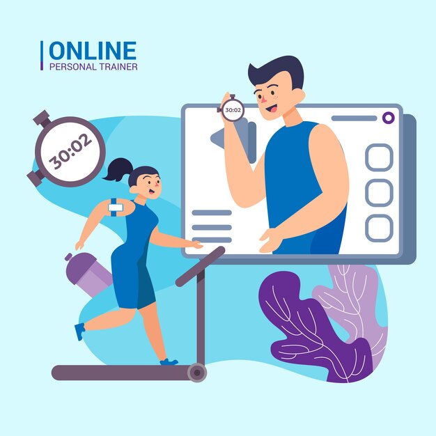 Online personal trainer