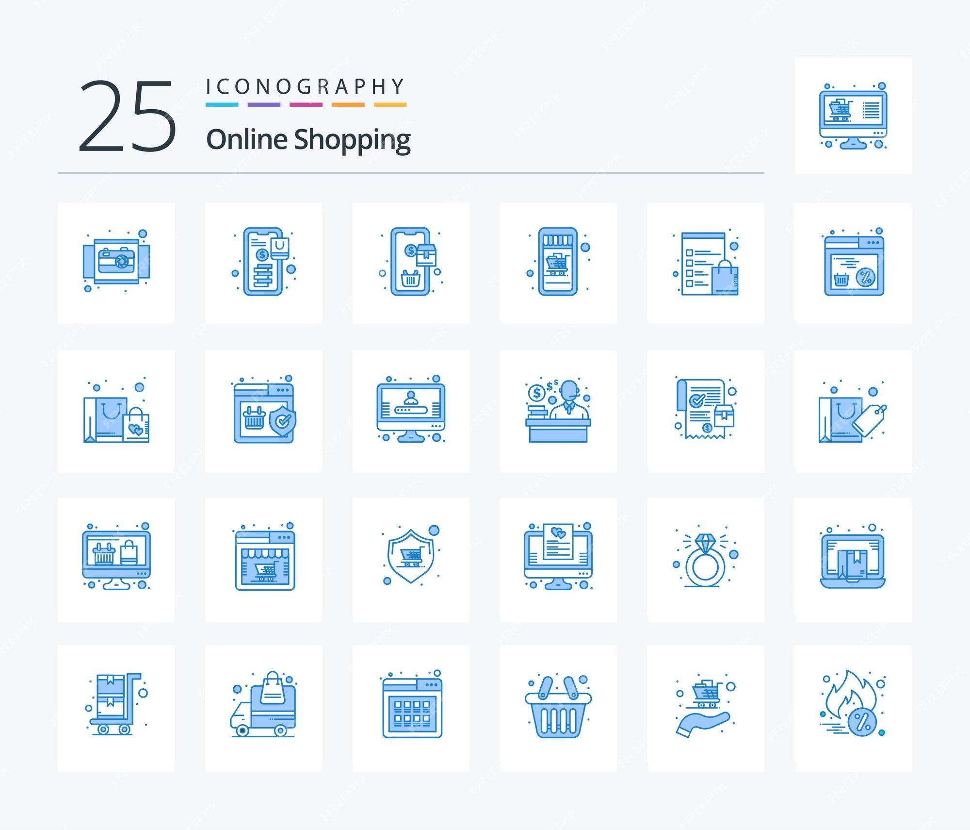 Shoping Retail And Video Game Elements 25 Line icon pack including clip. online  shopping. list. cart. shopping 25856270 Vector Art at Vecteezy