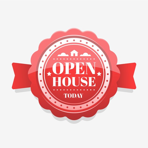 Open house label concept