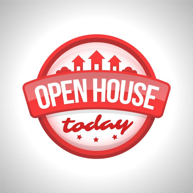 Open house label