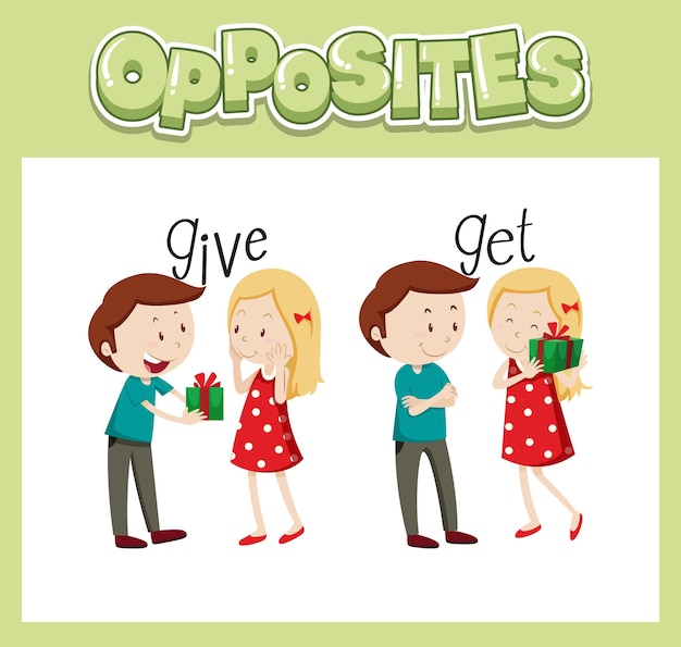 Opposites Clipart Images.