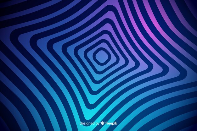 Optical illusion effect background