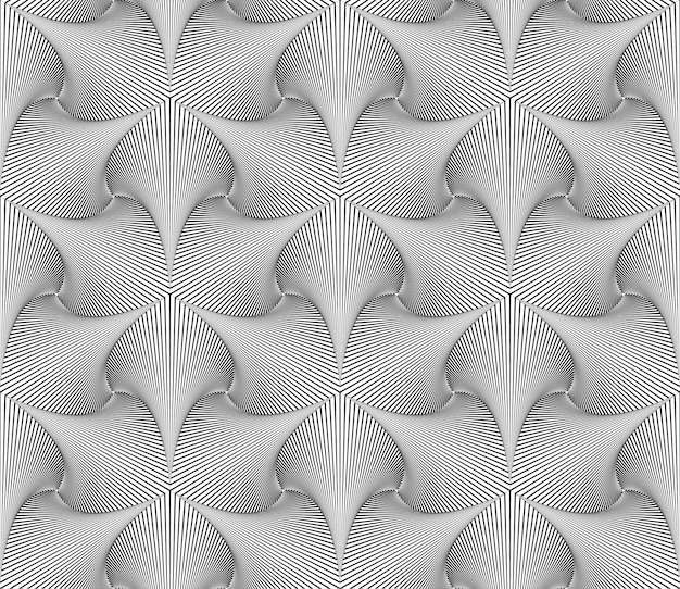 optical illusion lines pattern