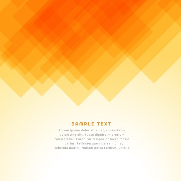 Free vector orange abstract background