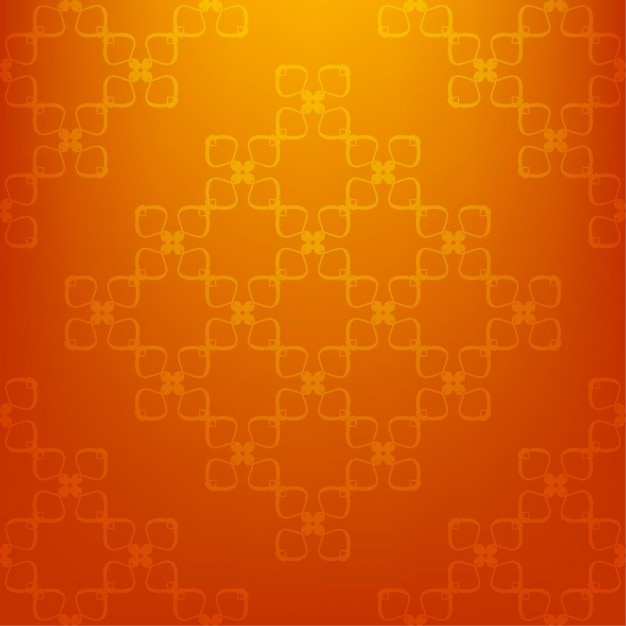 Free Vector | Orange background pattern design