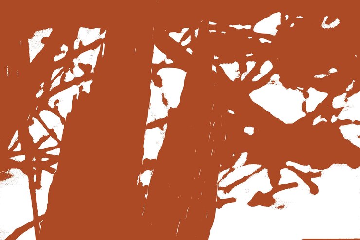 Free Vector orange background with patterns