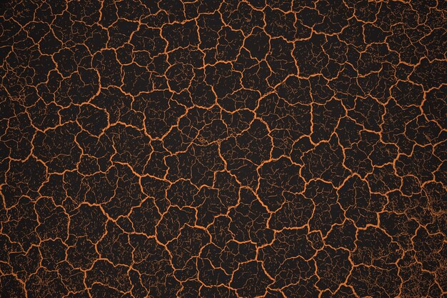 orange and black cracked pattern texture