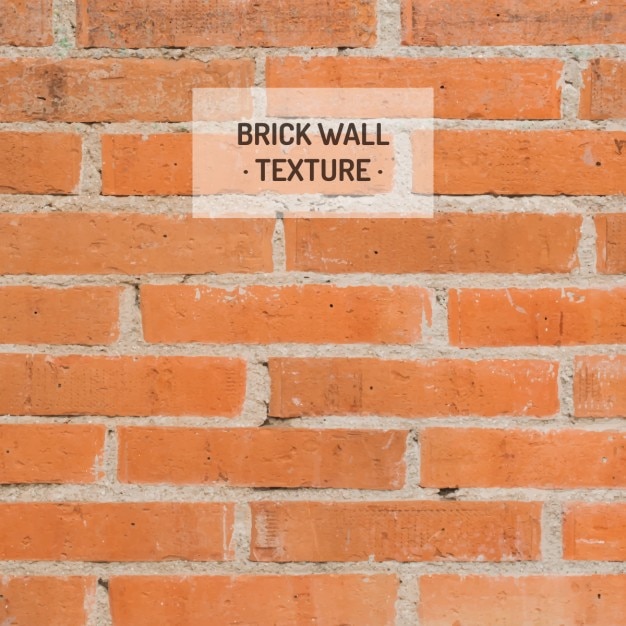 Free vector orange brick wall texture