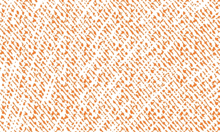 Free Vector orange brush strokes background
