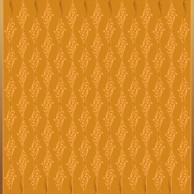 Orange decorative pattern