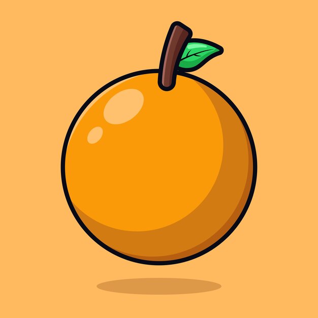 Оранжевый фруктовый контур