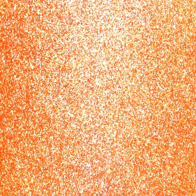 Orange glitter background