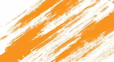 Free vector orange grunge in white background