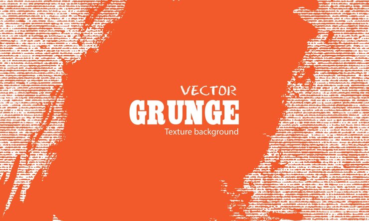 Free Vector orange grunge with stripe texture background
