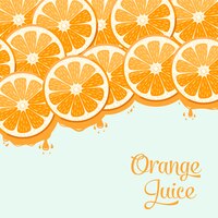 orange juice design