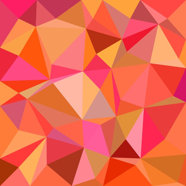 Orange mosaic background