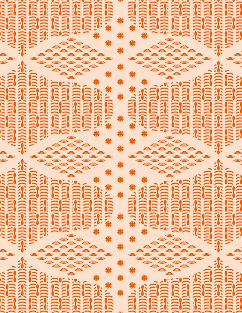 Free vector orange pattern background