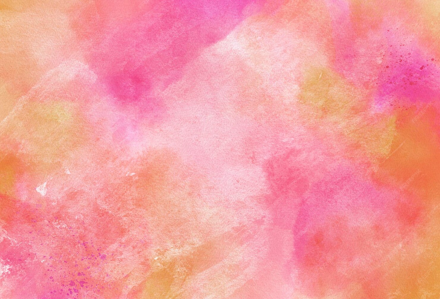 Free Vector | Orange and pink watercolor background