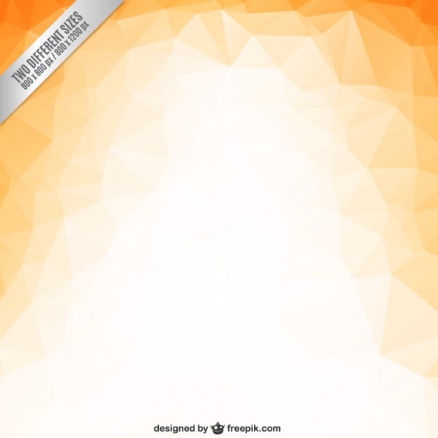 Free vector orange polygons background