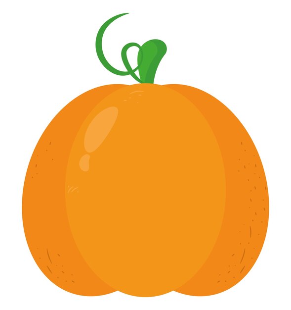 Free Vector orange pumpkin design