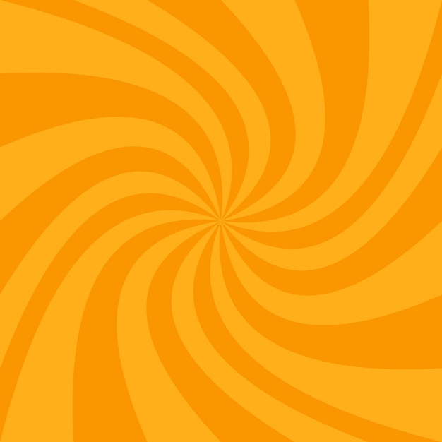 Orange spiral background design