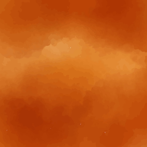 Orange watercolor background design