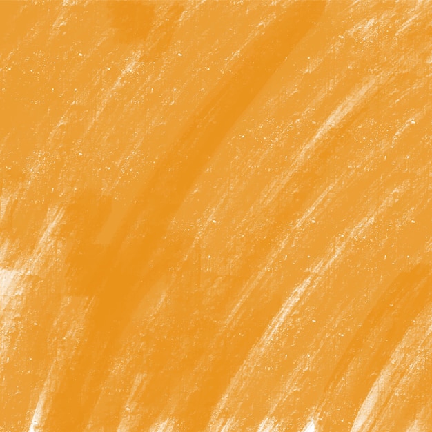 オレンジ色の水彩の背景ベクトル