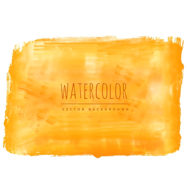 Orange watercolor background