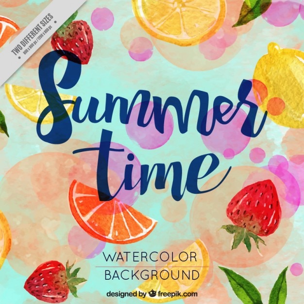 Oranges and lemons summer background